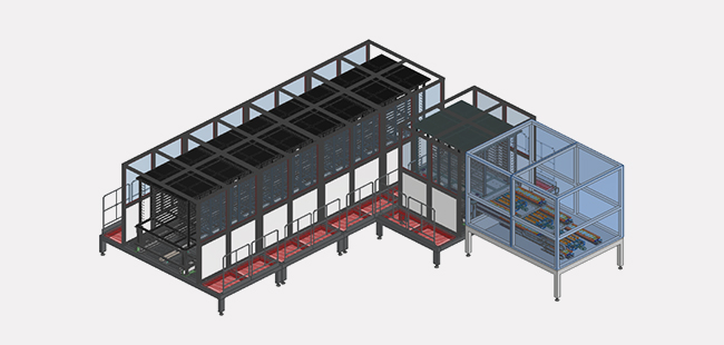 BRC (OCS : Overhead Conveyor System) 이미지